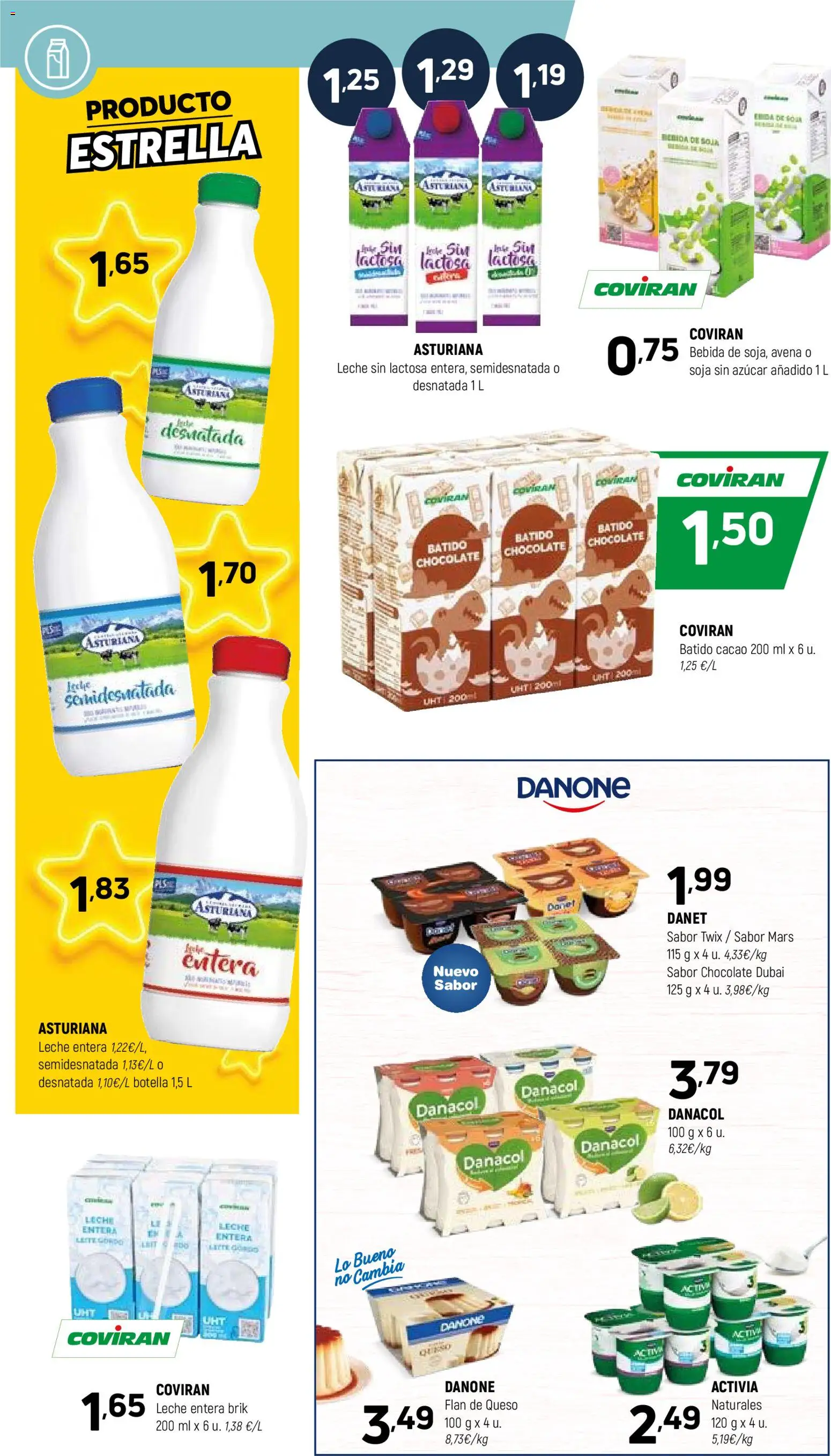 Coviran - Figueres │ válido desde el 05.05.2026 | Página: 10 | Productos: Leche entera, Leche, Queso, Φρυγανιές σικάλεως