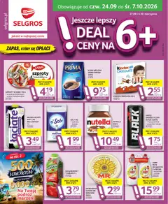Pogląd oferty "Selgros cash&carry gazetka - Oferta spożywcza" - ważna od 24.09.2026