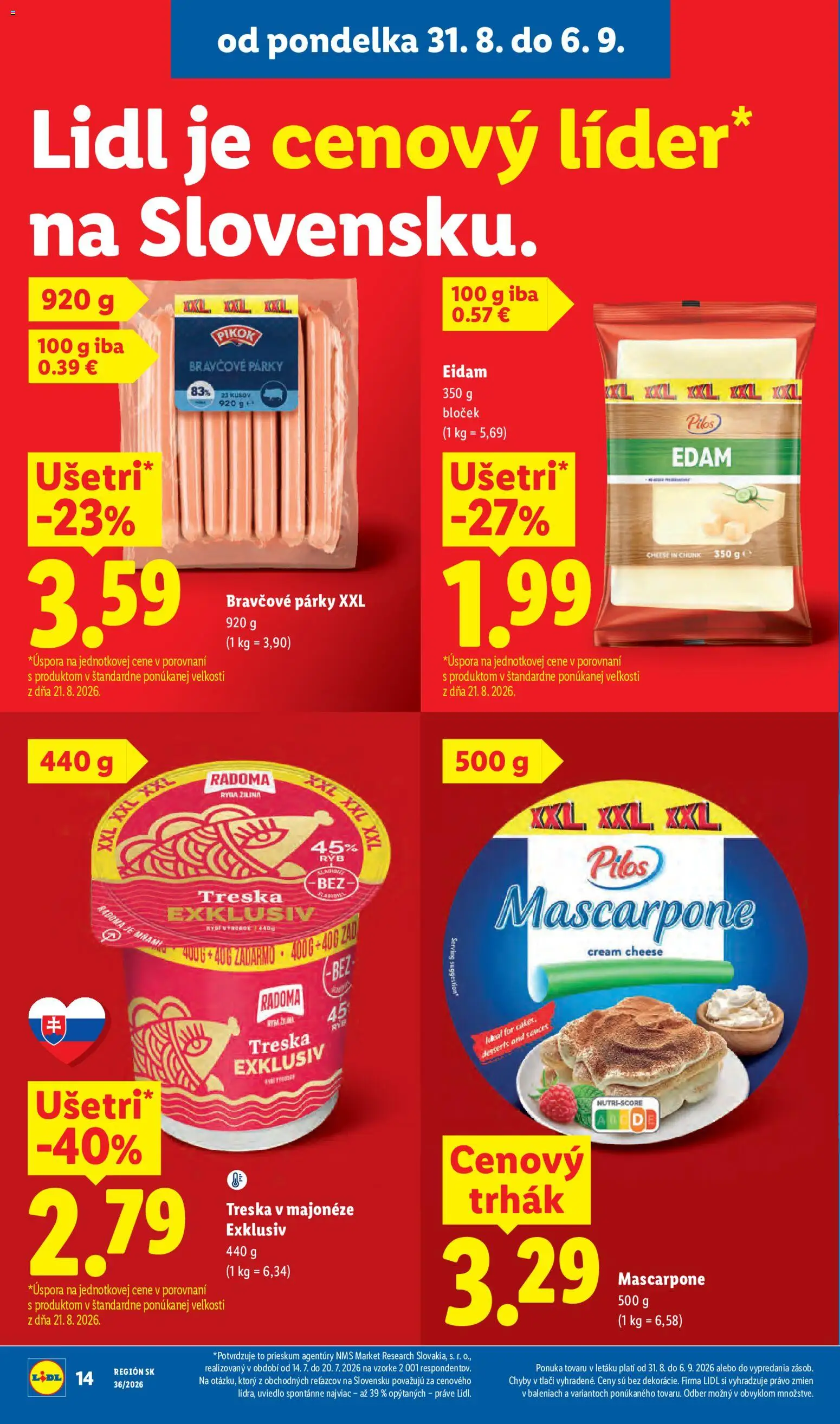 Nové Lidl akcie – leták je platný od 31.08.2026 | Strana: 22