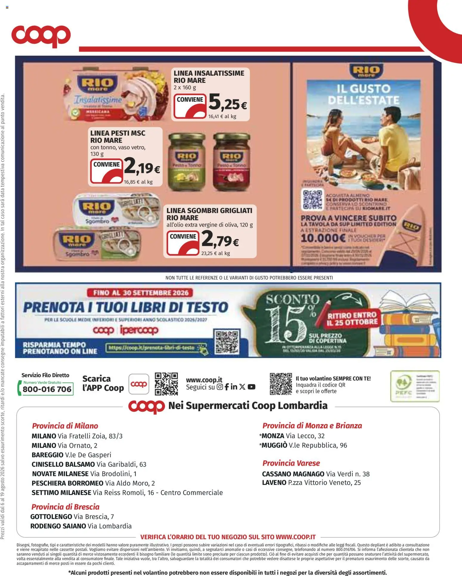Volantino COOP del 06/08/2026 | Pagina: 20