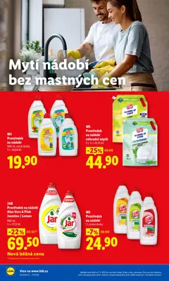 Náhled letáku Lidl leták - Pro čistou domácnost máme všechno od 07.09.2026 | Strana: 10 | Produkty: Nádobí, Apple, Jar 900 ml, Jar