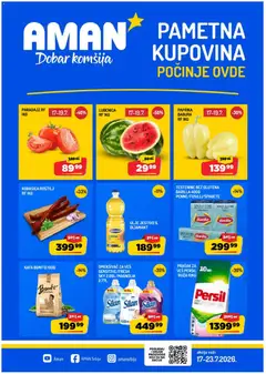 Aman katalog Dobar komšija - pregled Aman kataloga - važi od 17.07.2026