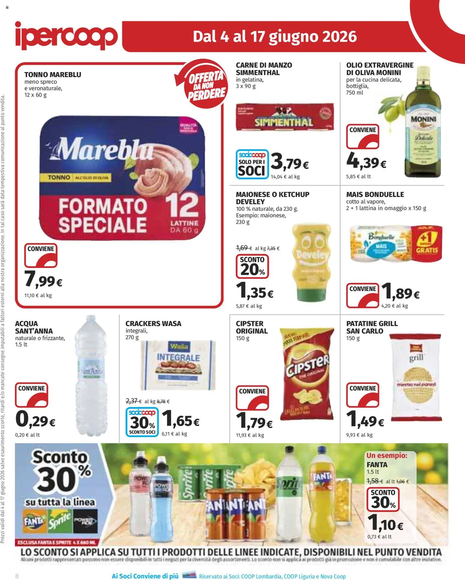 Volantino Ipercoop del 04.06.2026 | Pagina: 8