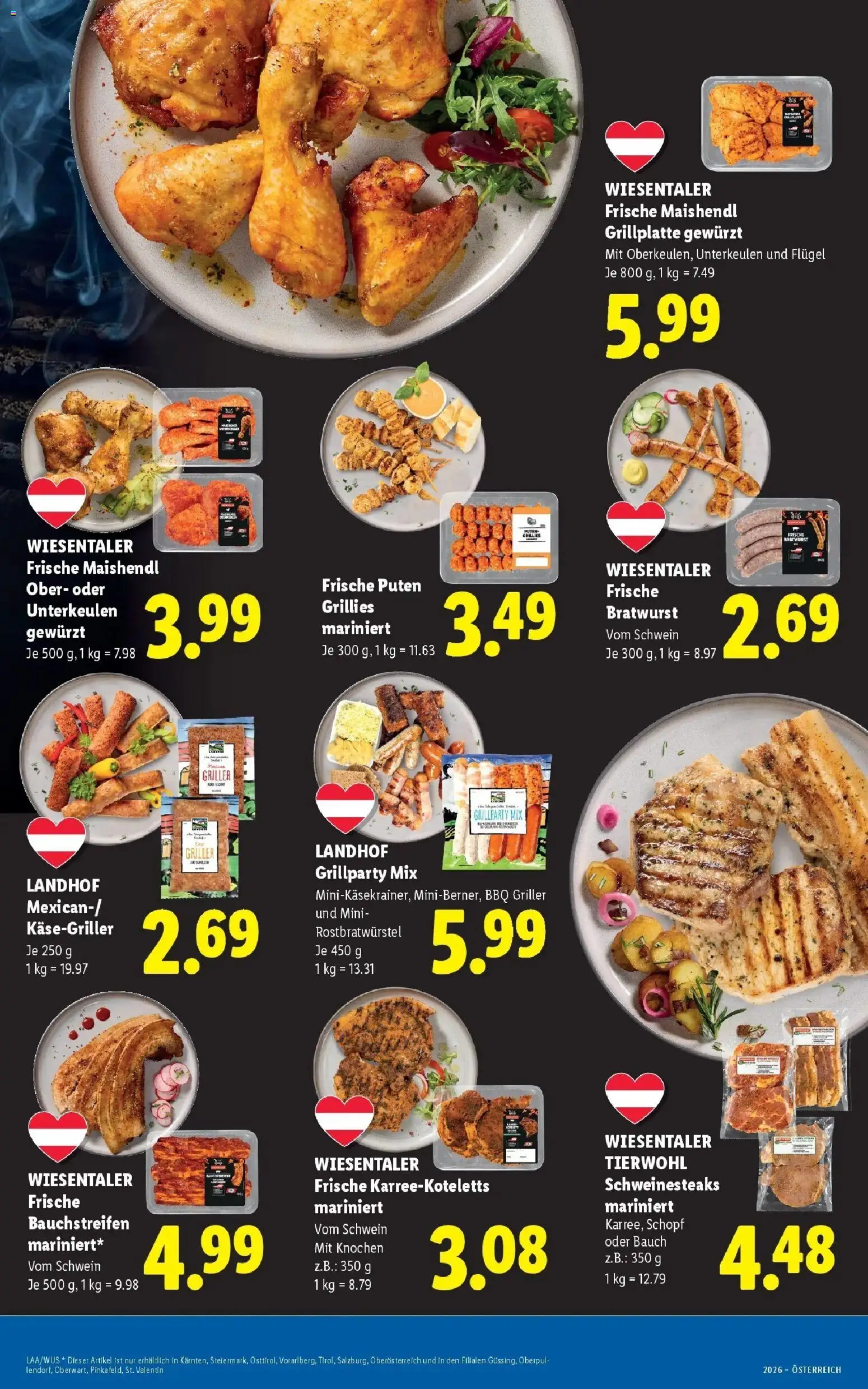 Lidl Flugblatt - Jenbach, Eferding, Dornbirn gültig ab 30.07.2026 | Seite: 46 | Produkte: Grill
