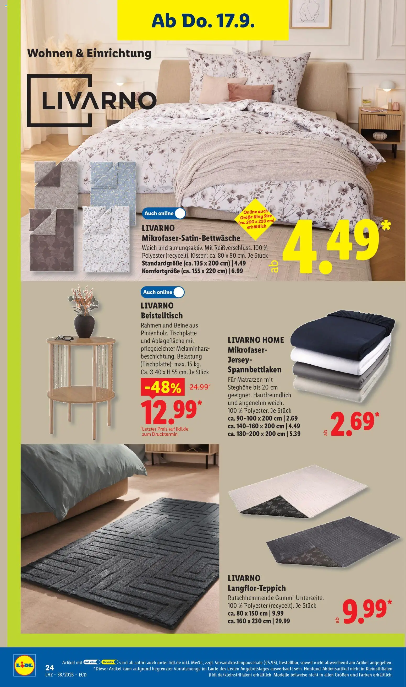 Lidl Německo leták od 14.09.2026 | Strana: 22
