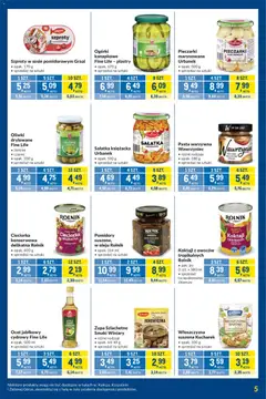 Pogląd oferty "Makro gazetka - Kupujesz więcej płacisz mniej" - ważna od 09.06.2026 | Strona: 5 | Produkty: Pieczarki, Pasta warzywna, Ogórki, Sałatka
