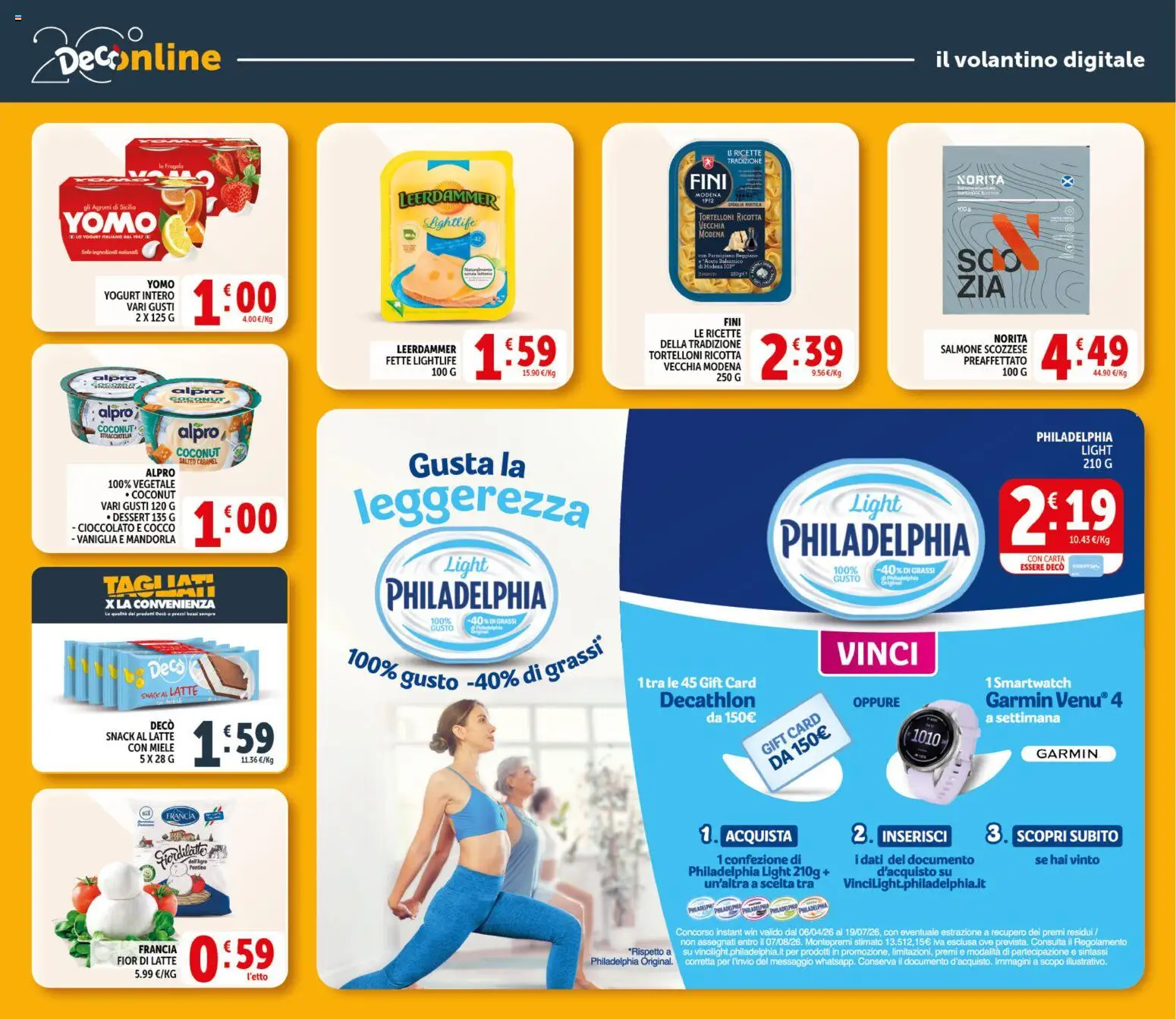Volantino Decò del 20.05.2026 | Pagina: 25 | Prodotti: Latte, Cocco, Tortelloni, Stracciatella