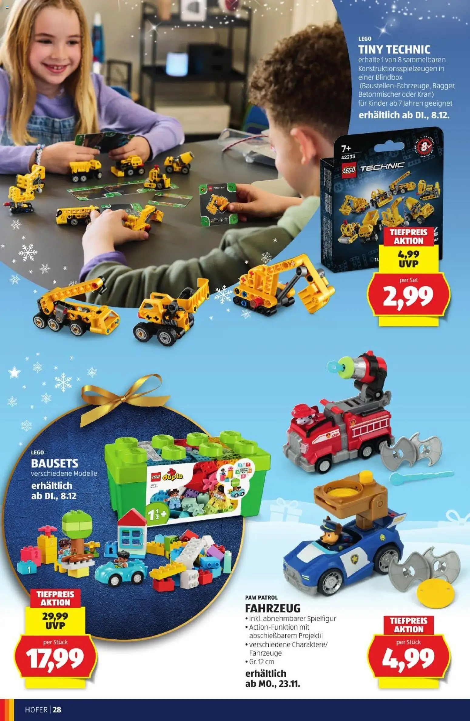 Hofer Weihnachtskatalog gültig ab 28.10.2026 | Seite: 28
