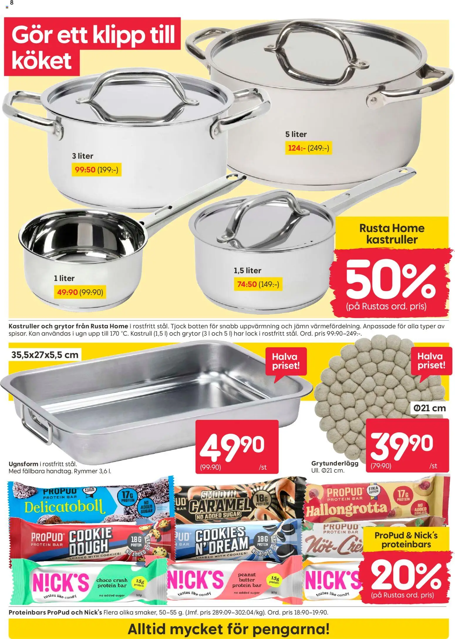Rusta reklamblad aktuell från 14/09/2026 | Sida: 8