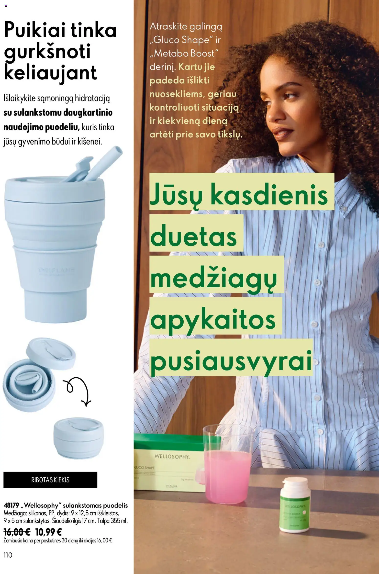Oriflame akcijos nuo 2026.07.15 | Puslapis: 110 | Prekių: Puodelis