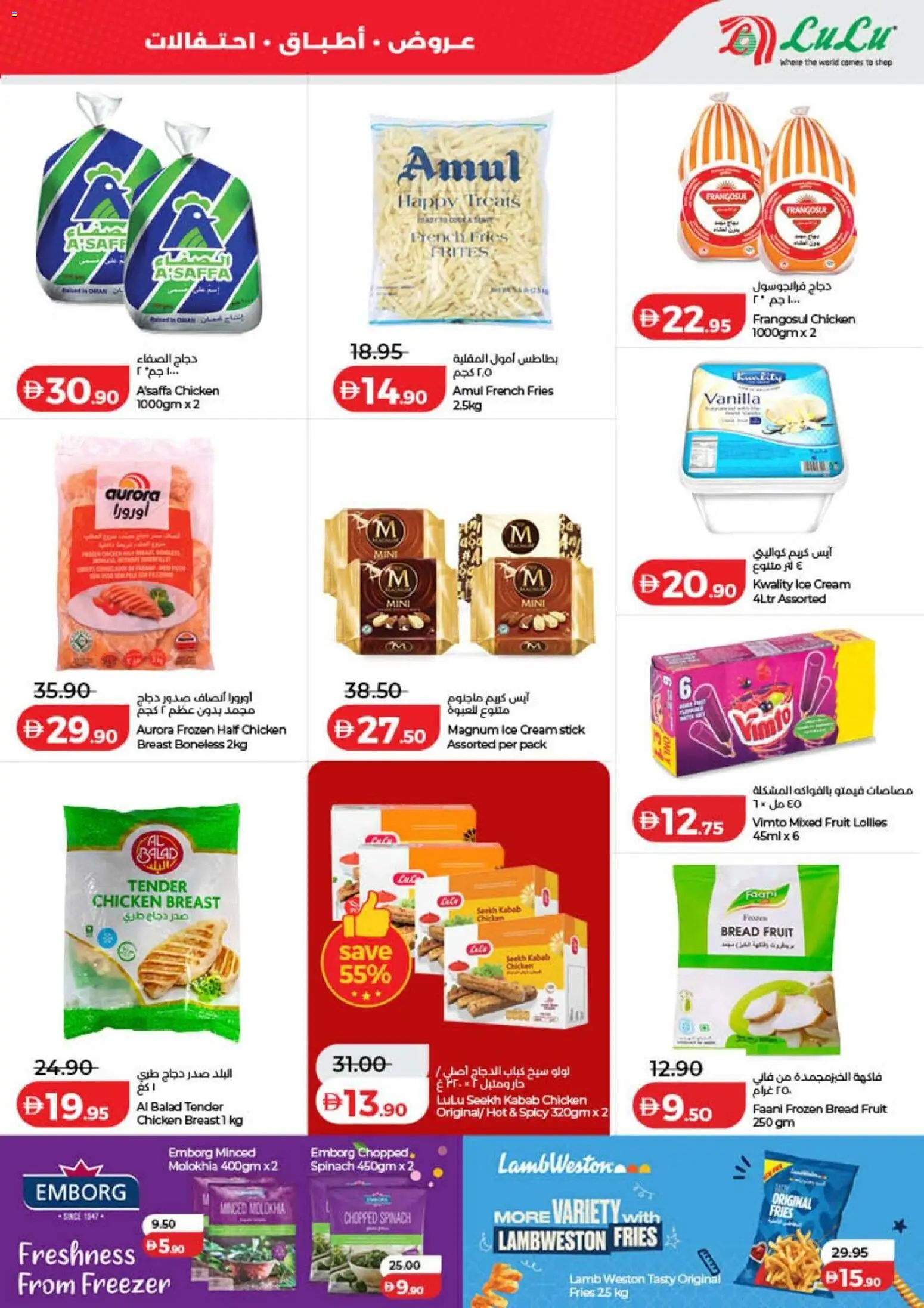 {H1} | Page: 13 | Products: Freezer, Cream, Ice Cream, Fruit