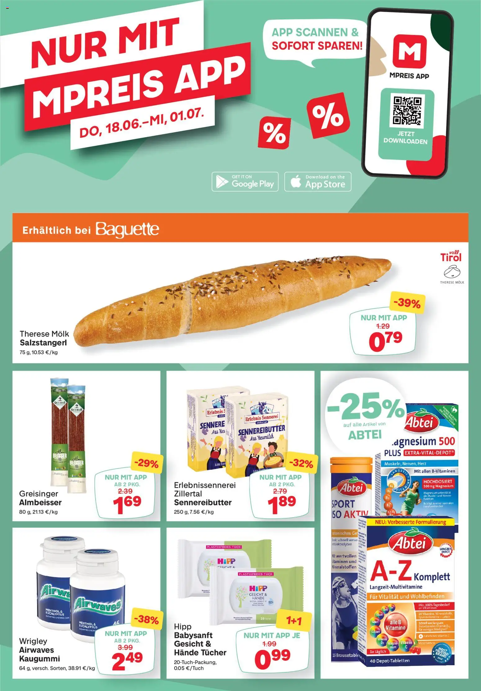 MPREIS Flugblatt gültig ab 18.06.2026 | Seite: 13 | Produkte: Jääkaappipakastin