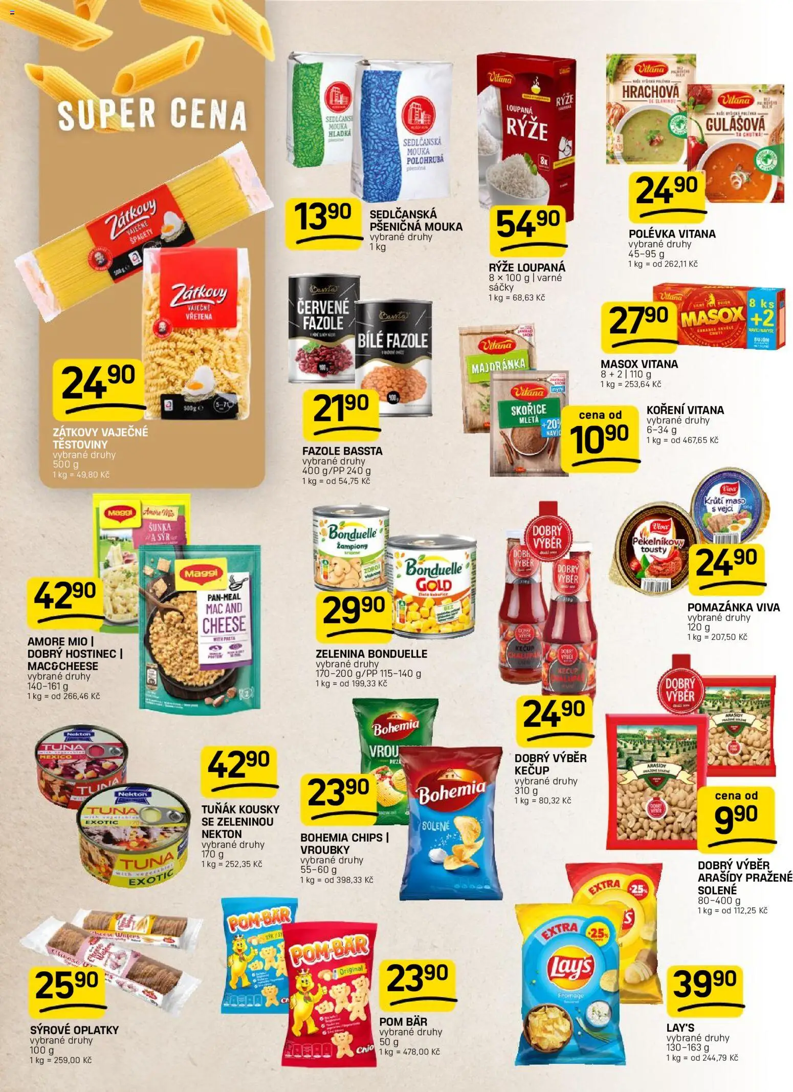 Flop leták od 14.10.2026 | Strana: 8 | Produkty: Žampiony, Maggi, Pizza, Lay's