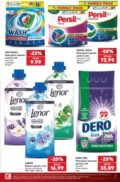 Ofertele Kaufland valabile de la 19.08.2026 | Pagină: 67 | Produse: Detergent Capsule, Pudră, Primavera, Detergent