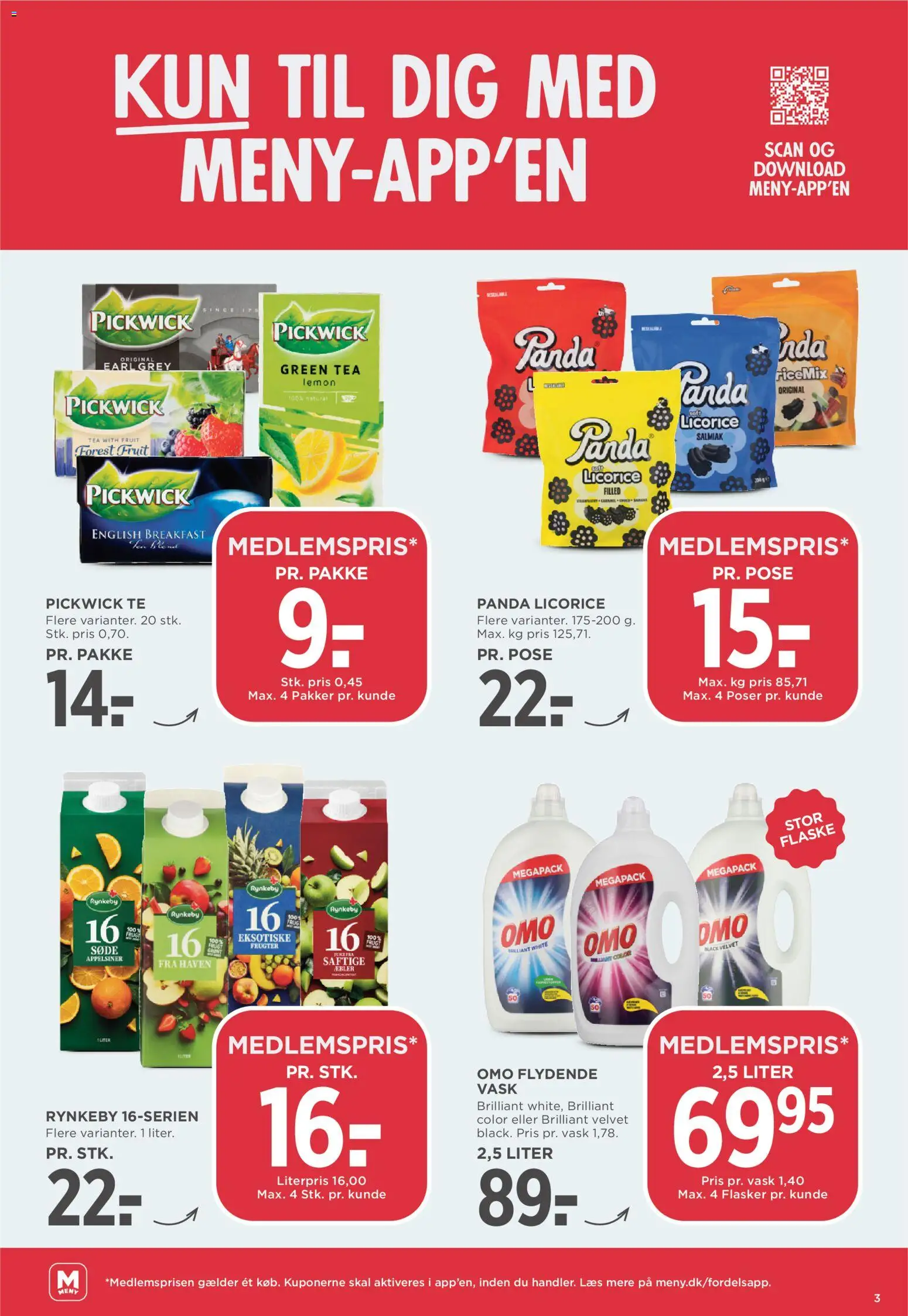 Meny tilbudsavis – gyldig fra 23/10/2026 | Side: 3 | Produkter: Appelsiner, Te