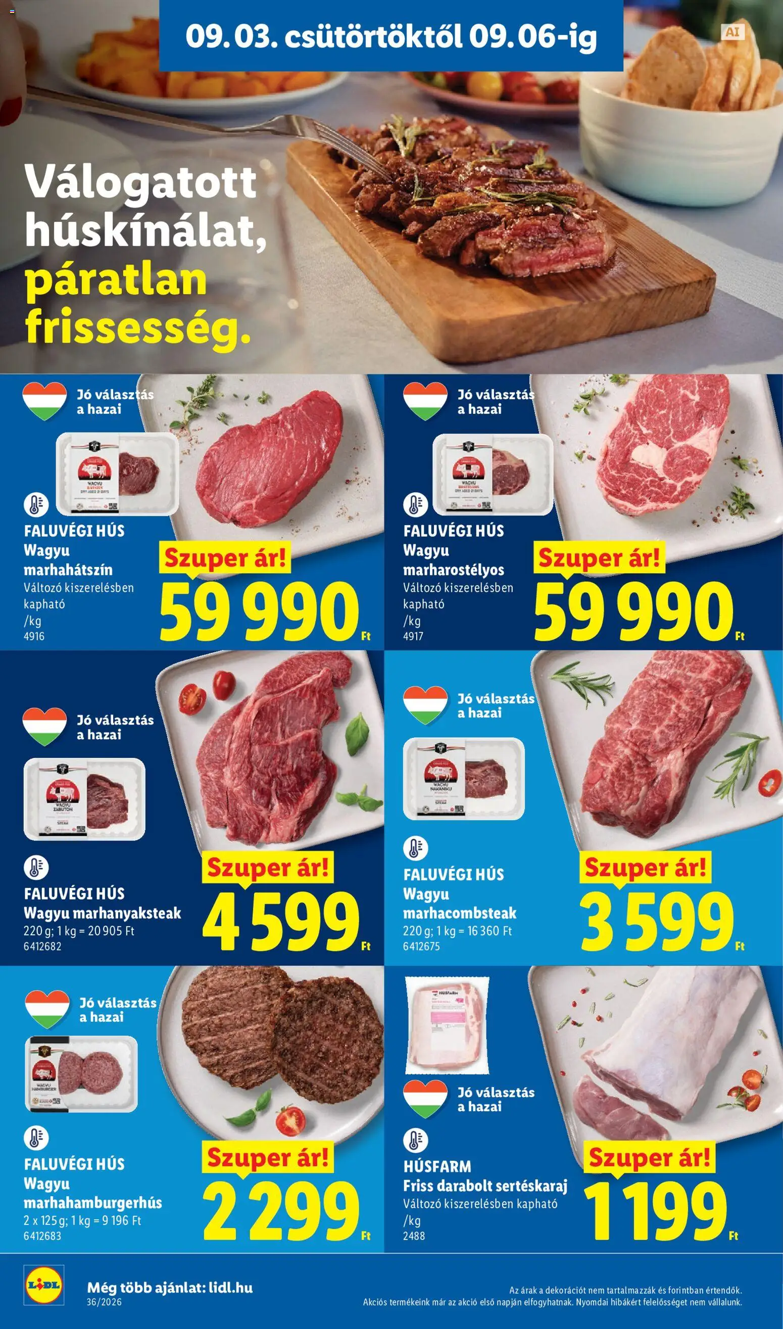 Lidl akciós ujság - amely érvényes a következő dátumtól: 2026.09.03. | Oldal: 4