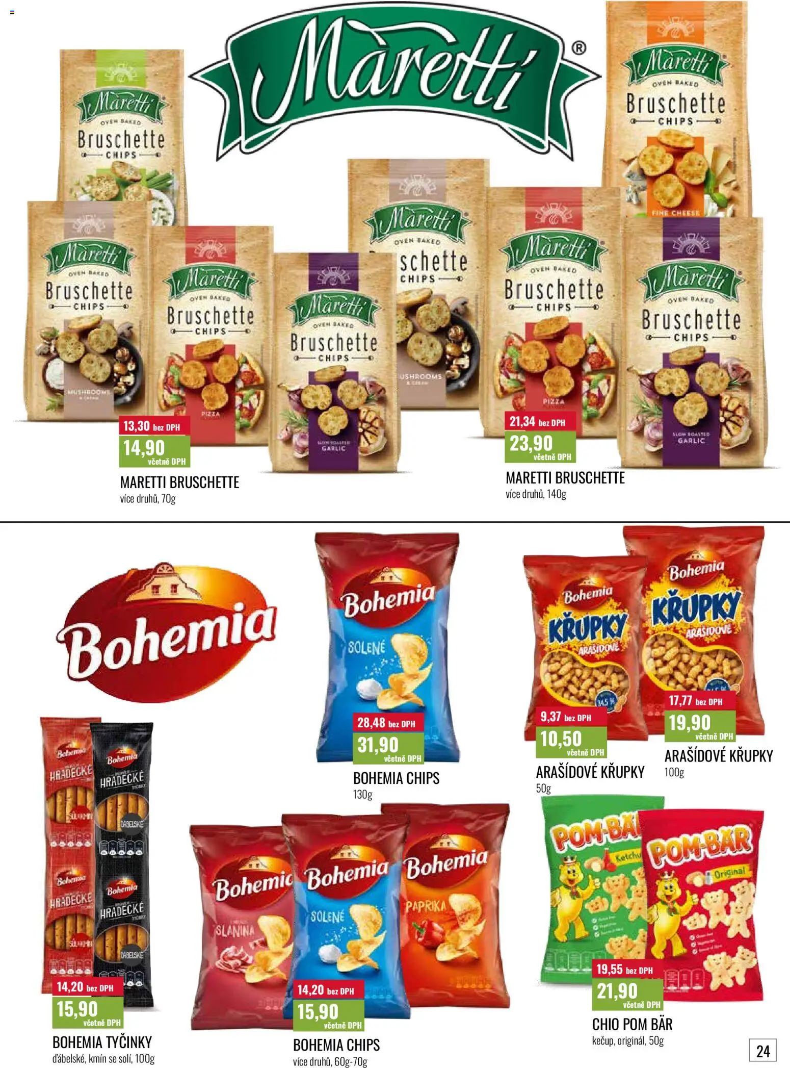 Ratio leták od 01.07.2026 | Strana: 25 | Produkty: Tyčinky, Křupky, Slanina, Bohemia chips