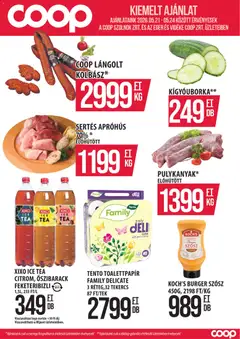 COOP Szolnok akciós újság - amely érvényes a következő dátumtól: 21.05.2026