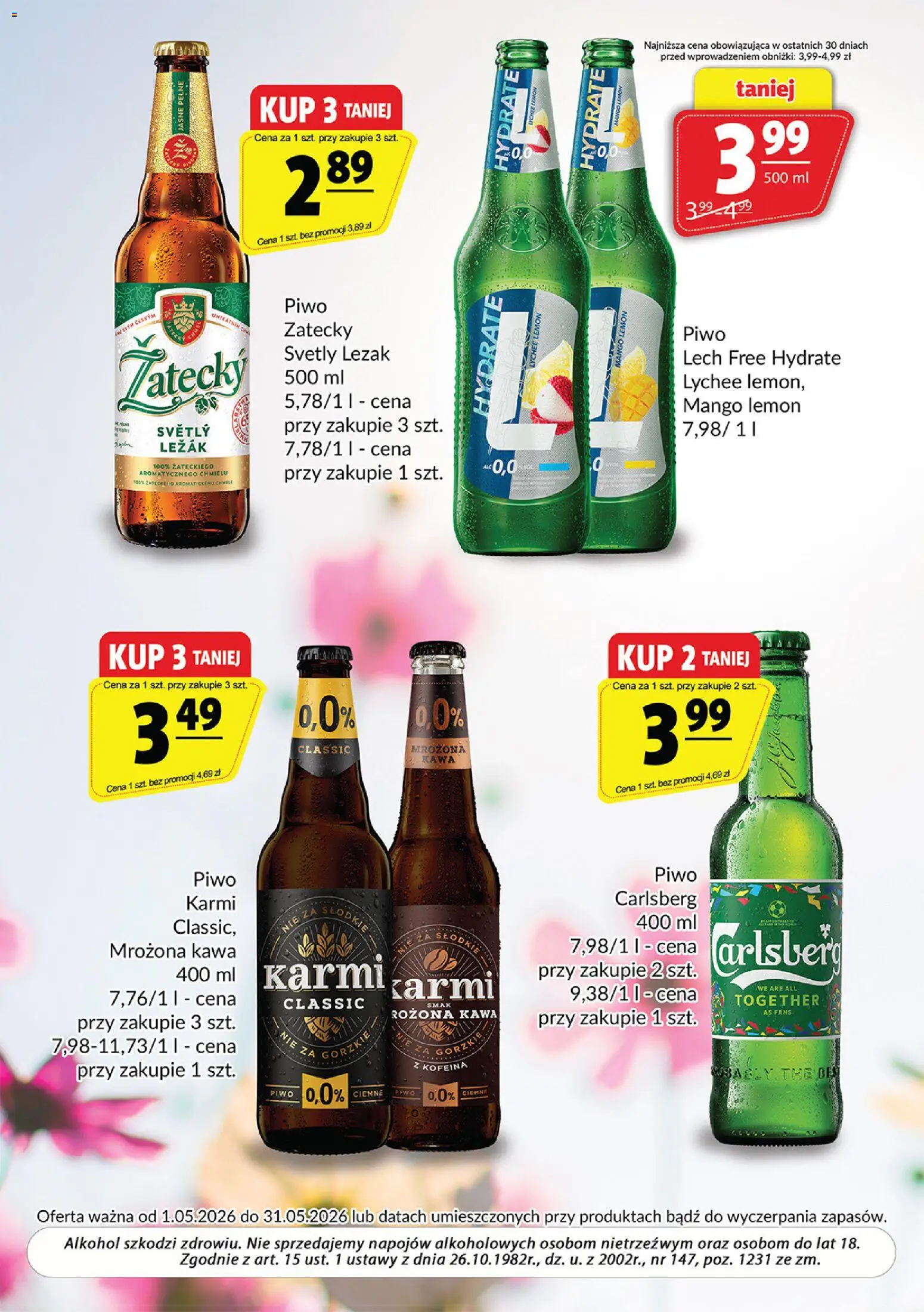 Prim Market gazetka - Oferta alkoholowa od 01.05.2026 | Strona: 8 | Produkty: Leżak, Kawa, Piwo, Alkohol