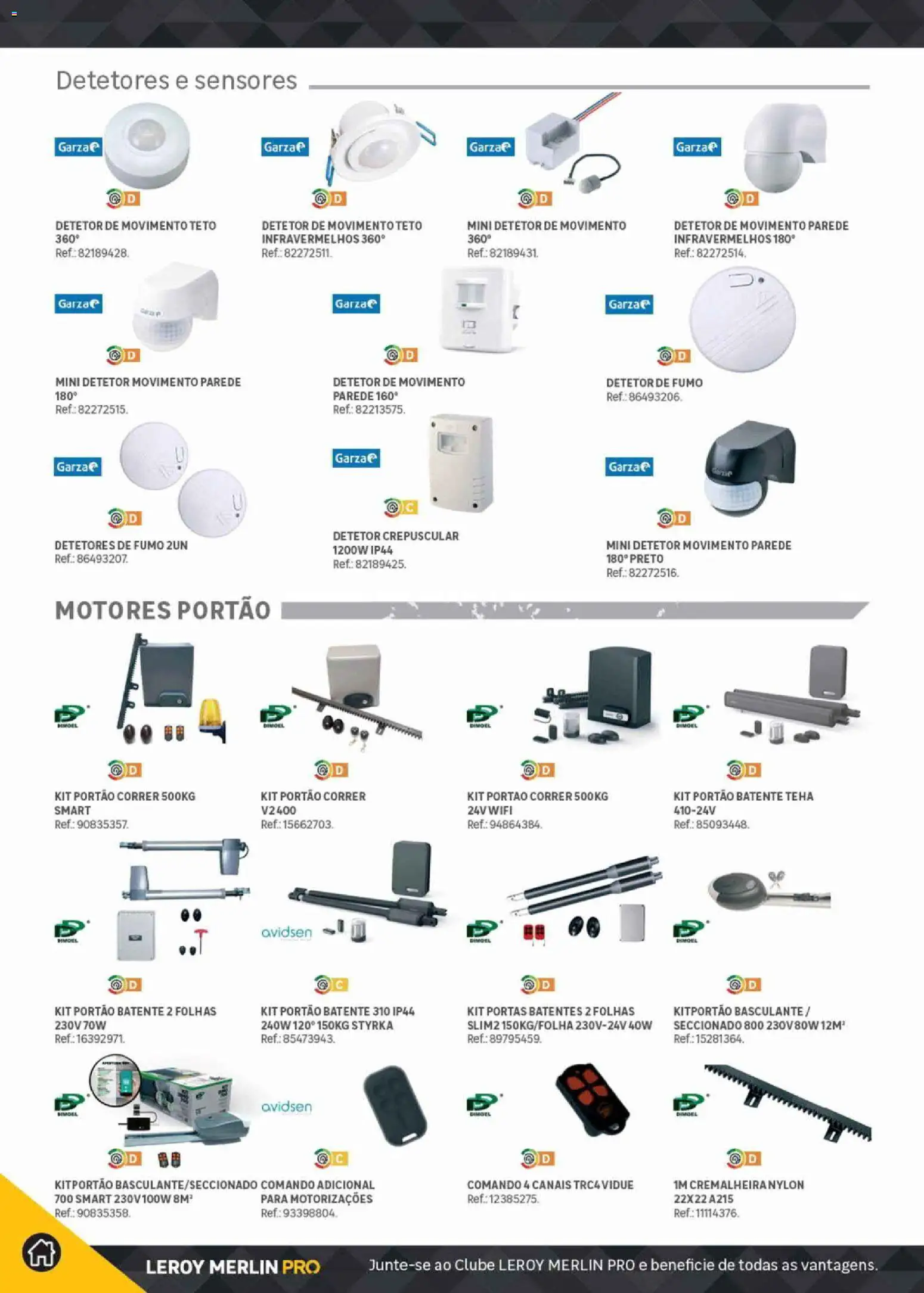 Leroy Merlin Catálogo Pro │ válido de 09/06/2026 | Página: 64 | Produtos: Portão, Portas