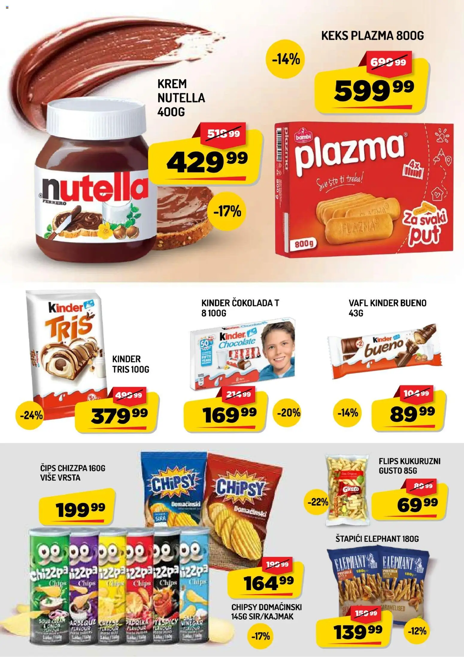Aman katalog - važi od 28.08.2026 | Strana: 11 | Proizvode: Plazma, Čokolada, Nutella, Krem