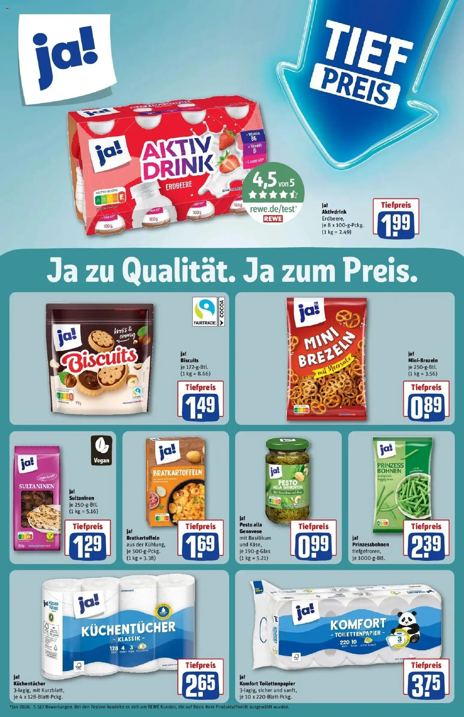 REWE Prospekt ab 12.10.2026 zum Blättern » Angebote | Seite: 28 | Produkte: Maske, Kuchen, Toilettenpapier