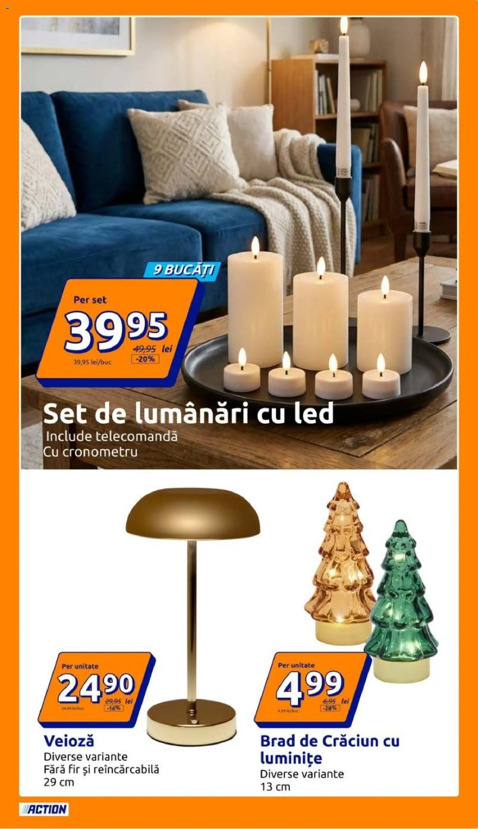 Noul catalog ACTION – valabil de la 21.10.2026 | Pagină: 11 | Produse: LED, Veioză