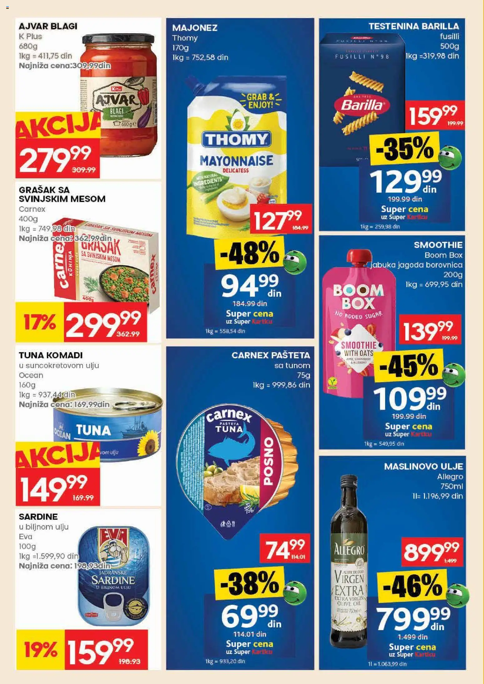 Idea katalog - važi od 11.06.2026 | Strana: 20 | Proizvode: Majonez, Jagoda, Borovnica, Ulje