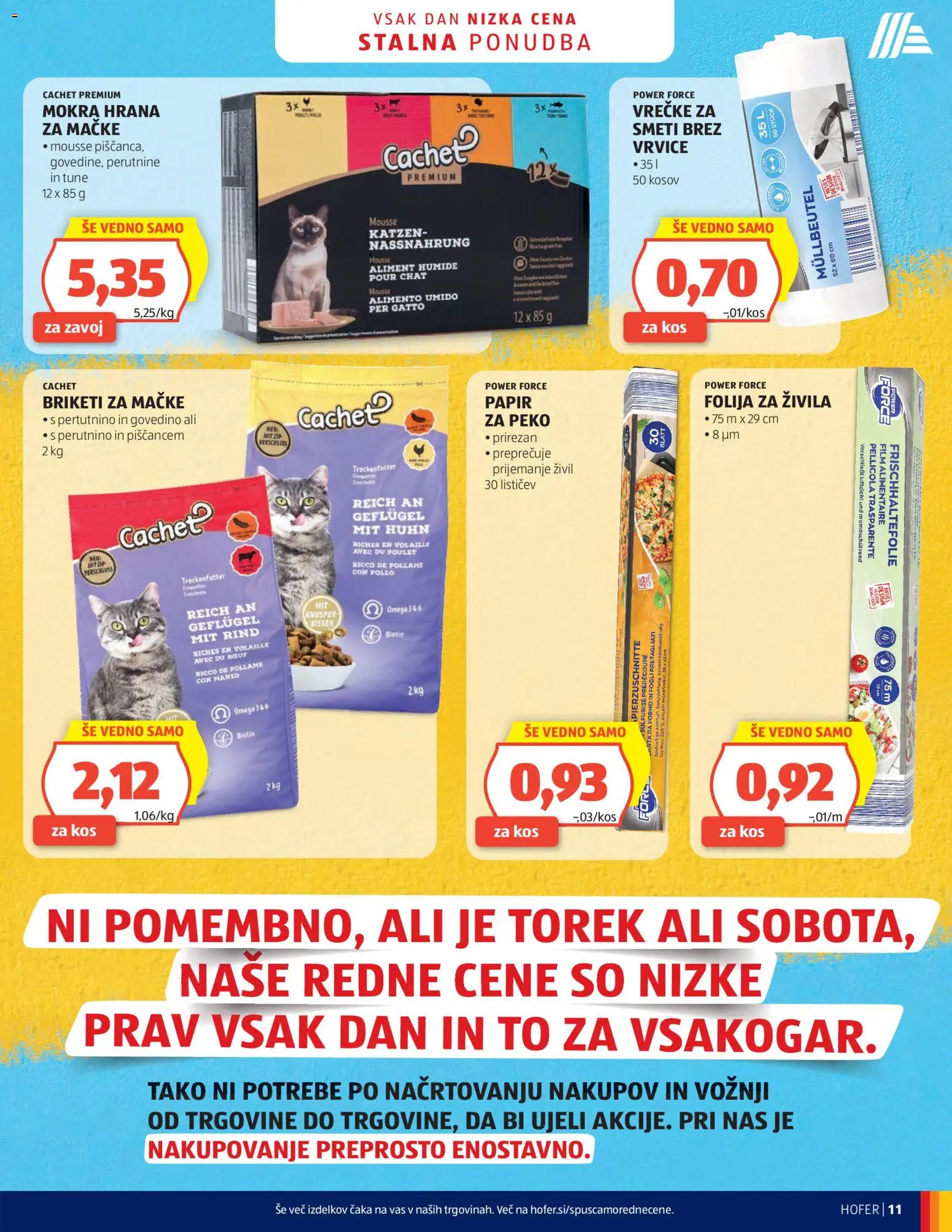 Hofer SI katalog | vrijedi od 13.05.2026 | Stranica: 11 | Proizvodi: Med, Briketi