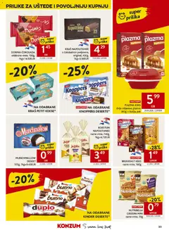 PLAZMA KEKS, dvije mljevene plazme 300g + kutija, pak - Pregled kataloga iz trgovine Konzum, vrijedi od 20.05.2026 | Stranica: 33