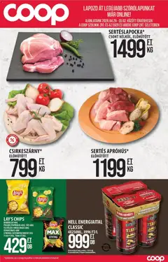 COOP Szolnok akciós újság Békésszentandrás - amely érvényes a következő dátumtól: 29.04.2026