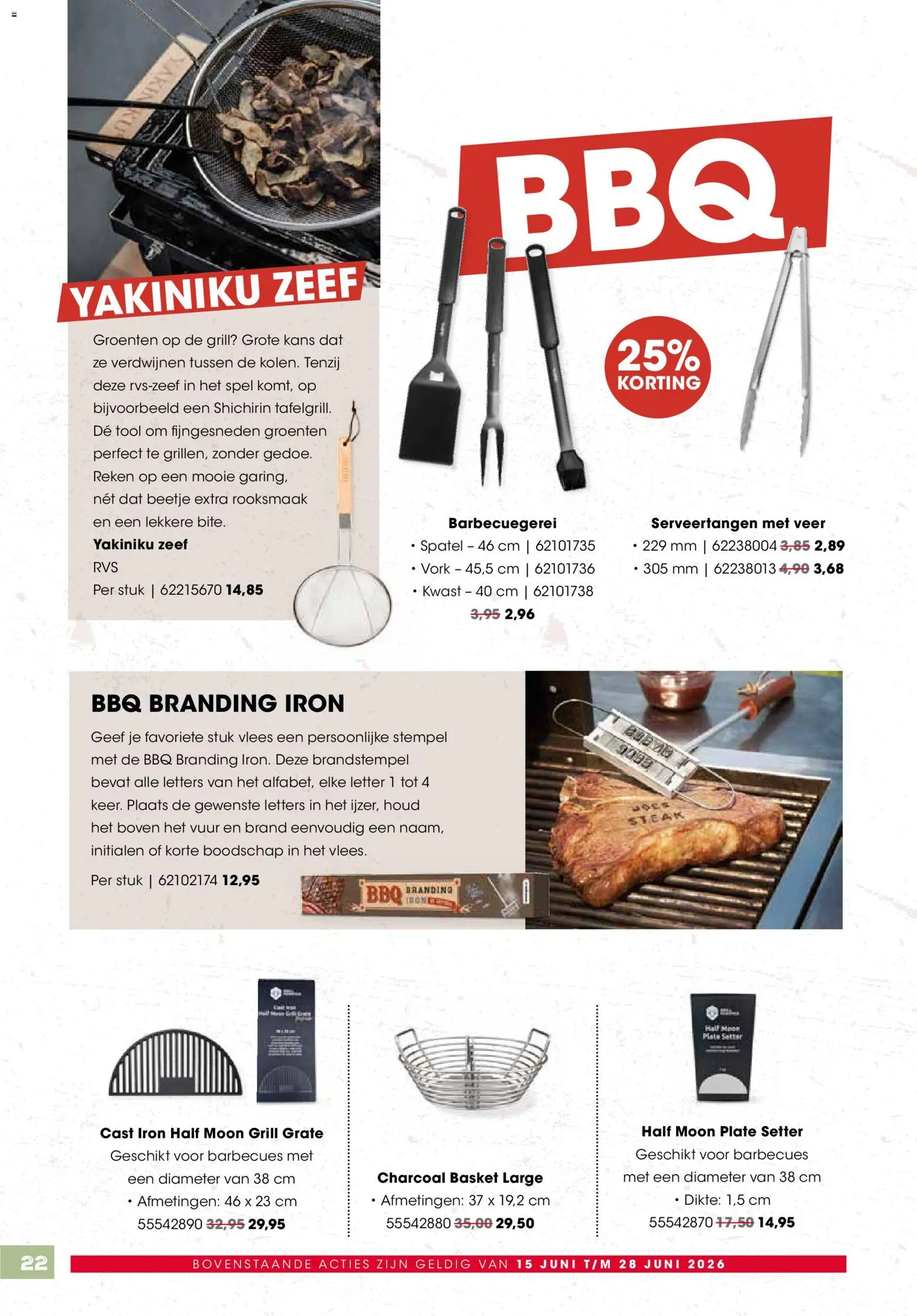 {H1} | Pagina: 22 | Producten: Kisperec, Steak, Grill, Groenten