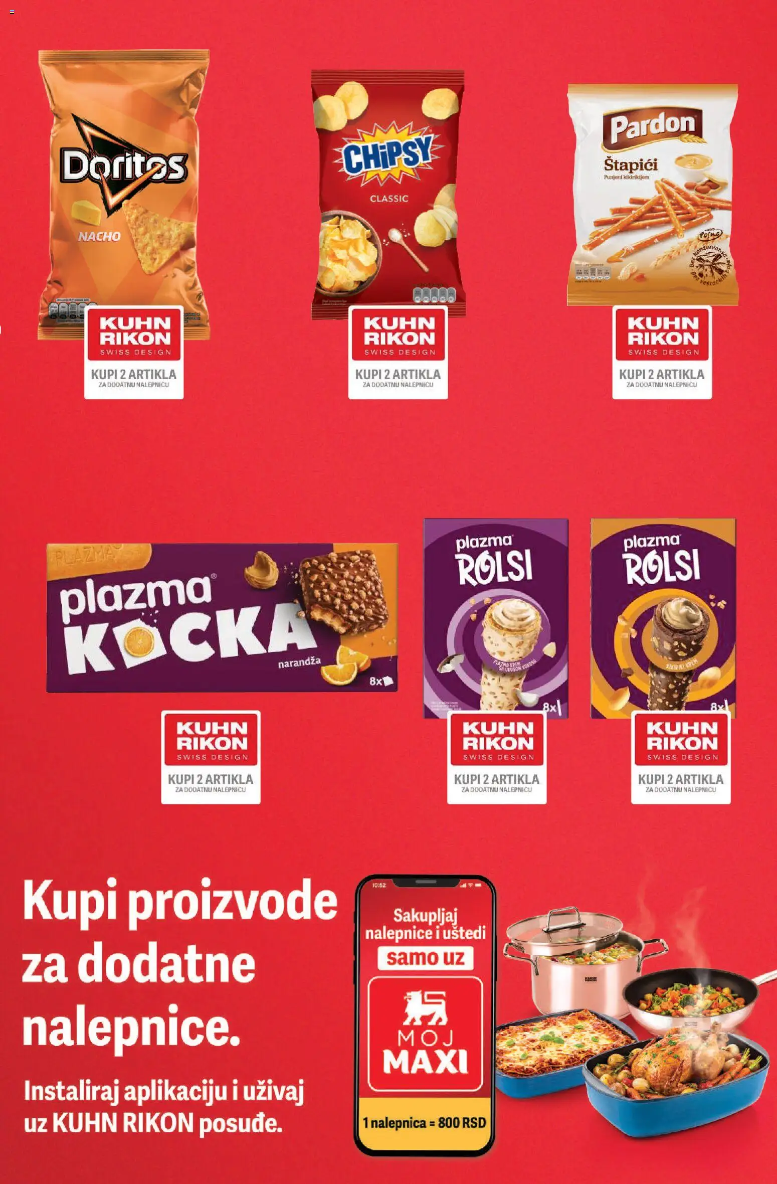 Maxi katalog - važi od 29.10.2026 | Strana: 5 | Proizvode: Plazma, Doritos