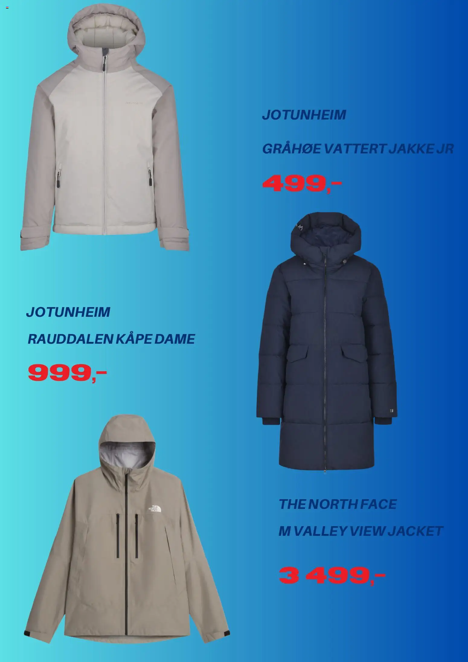 {H1} | Side: 3 | Produkter: Jakke, Kåpe