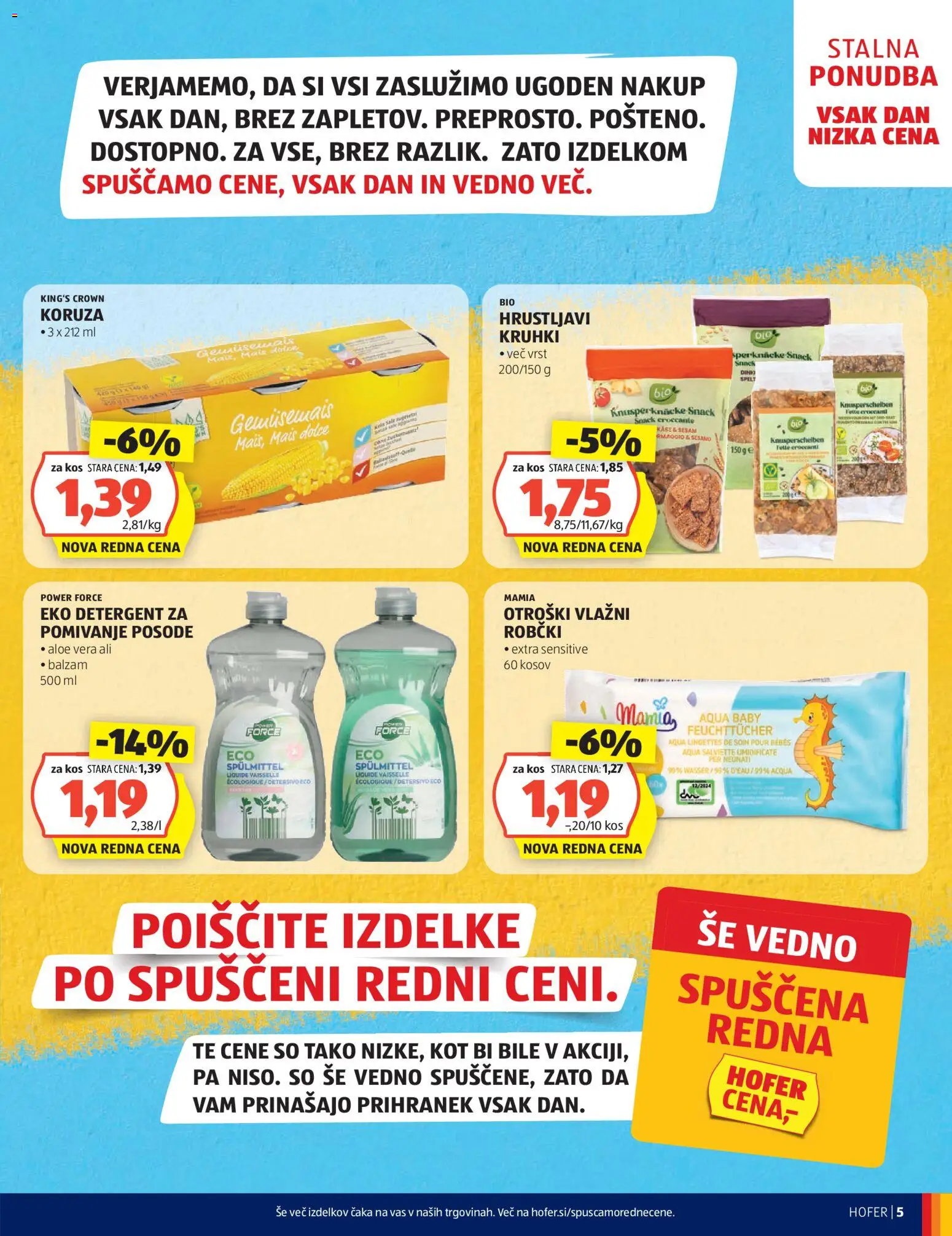Hofer SI katalog | vrijedi od 28.10.2026 | Stranica: 5 | Proizvodi: Aloe vera