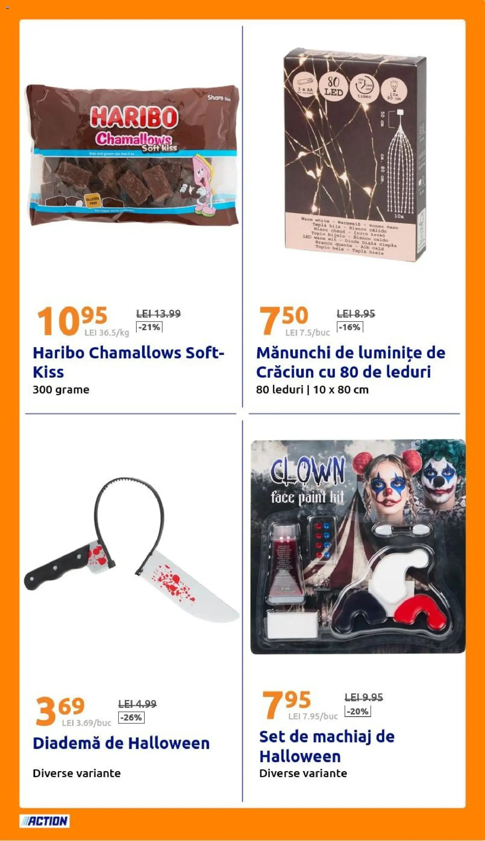 Noul catalog ACTION – valabil de la 28.10.2026 | Pagină: 15 | Produse: LED, Machiaj