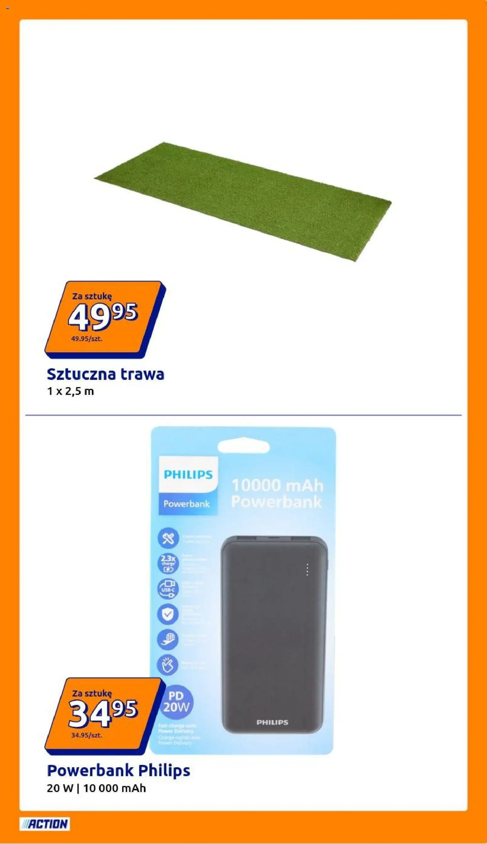 Action gazetka od 08.04.2026 | Strona: 9 | Produkty: Powerbank