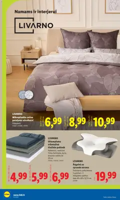 LIDL leidinys galioja nuo 2026.10.05 | Puslapis: 22 | Prekių: Pagalvė