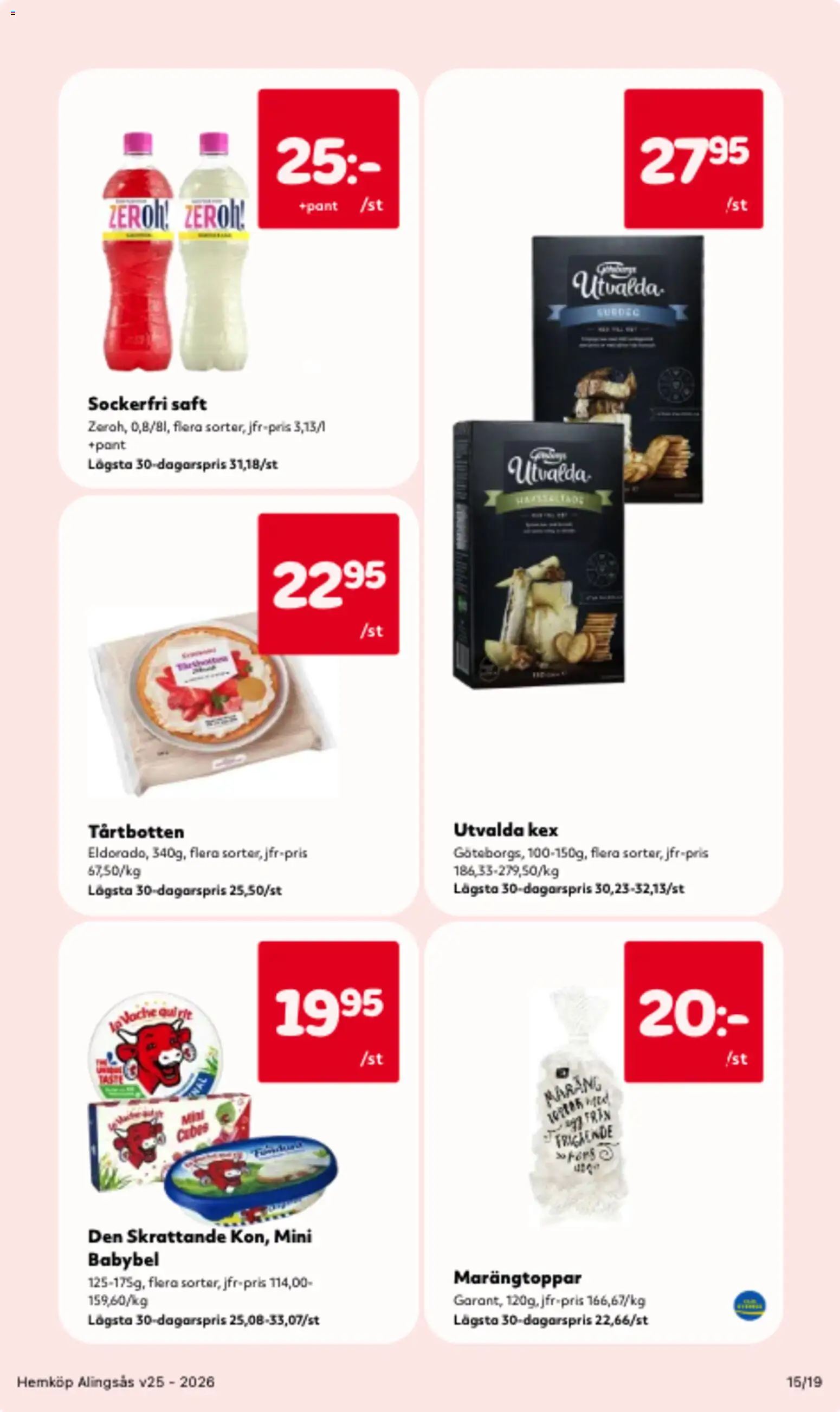 Hemköp reklamblad aktuell från 15.06.2026 | Sida: 15 | Produkter: Juice