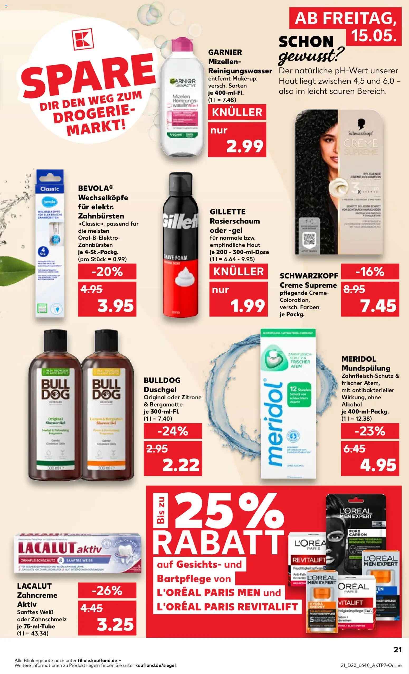 Kaufland Německo leták od 15.05.2026 | Strana: 21