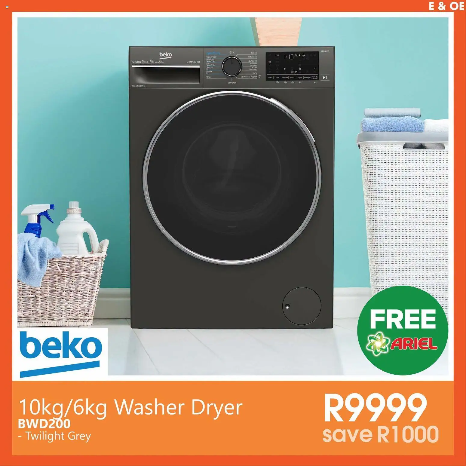 New Tafelberg Furnishers catalogue – valid from 22/07/2026 | Page: 13 | Products: Dryer