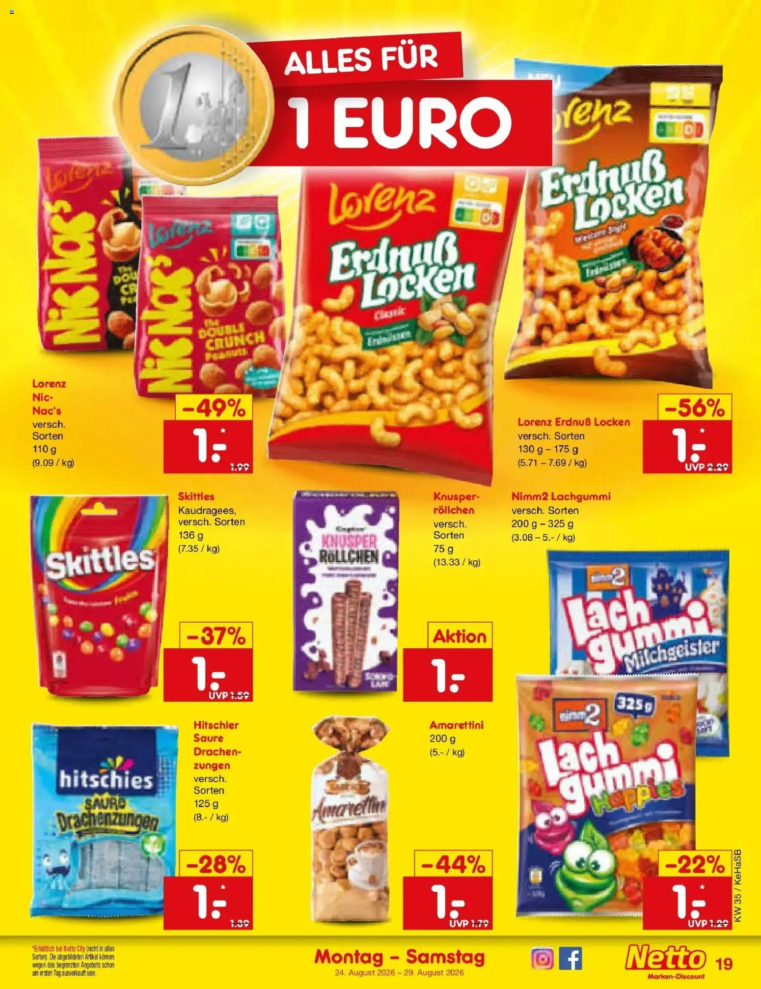 Netto Marken-Discount Prospekt Koblenz (ab 24.08.2026) » Angebote | Seite: 29