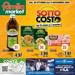 Anteprima del volantino Famila volantino Market valido a partire dal 29/10/2026