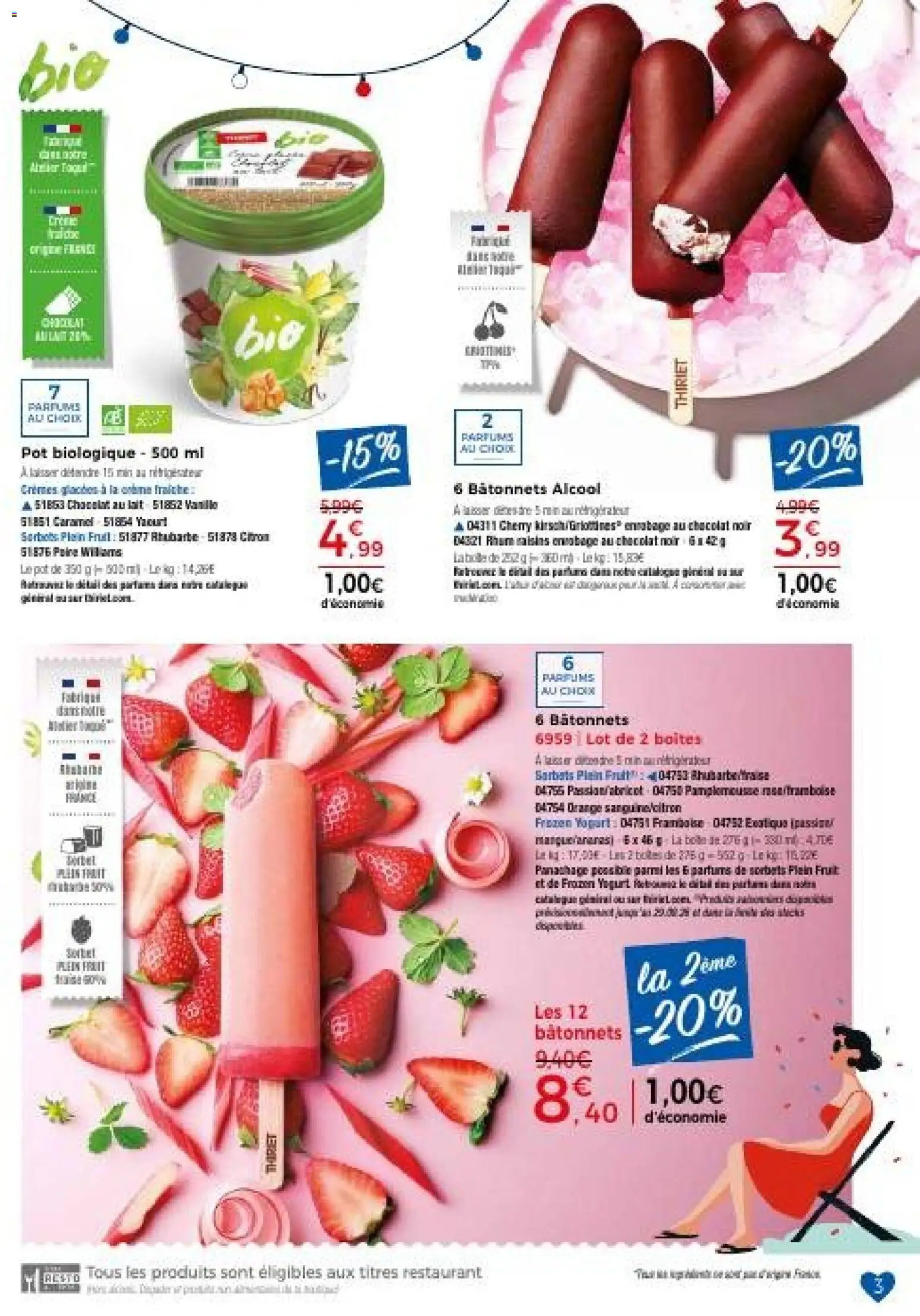 {H1} | Page: 3 | Produits: Alcool, Citron, Orange, Chocolat