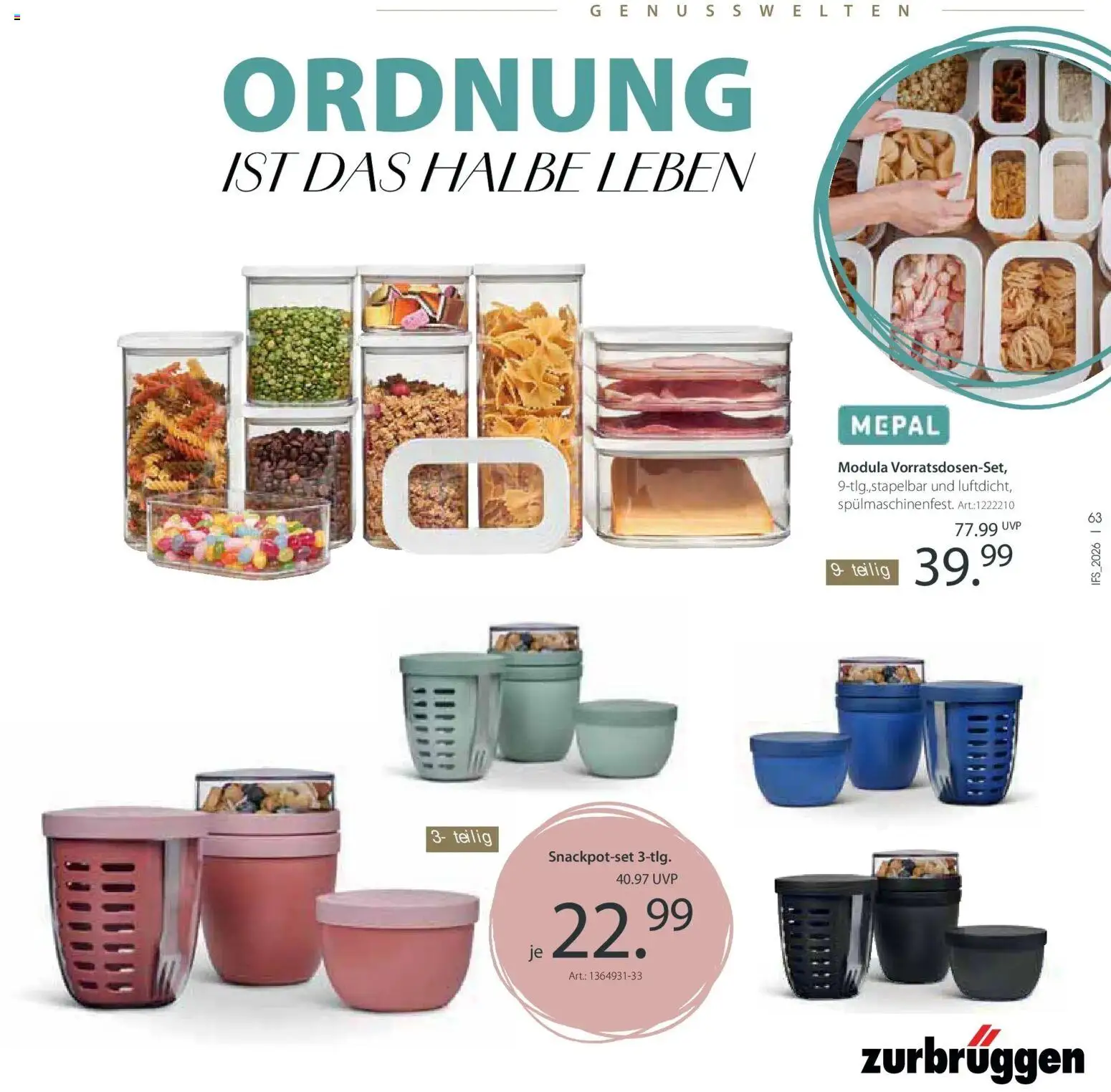 Zurbrüggen Frühlings-Boten für dein zuhause (ab 14.04.2026) zum Blättern | Seite: 61