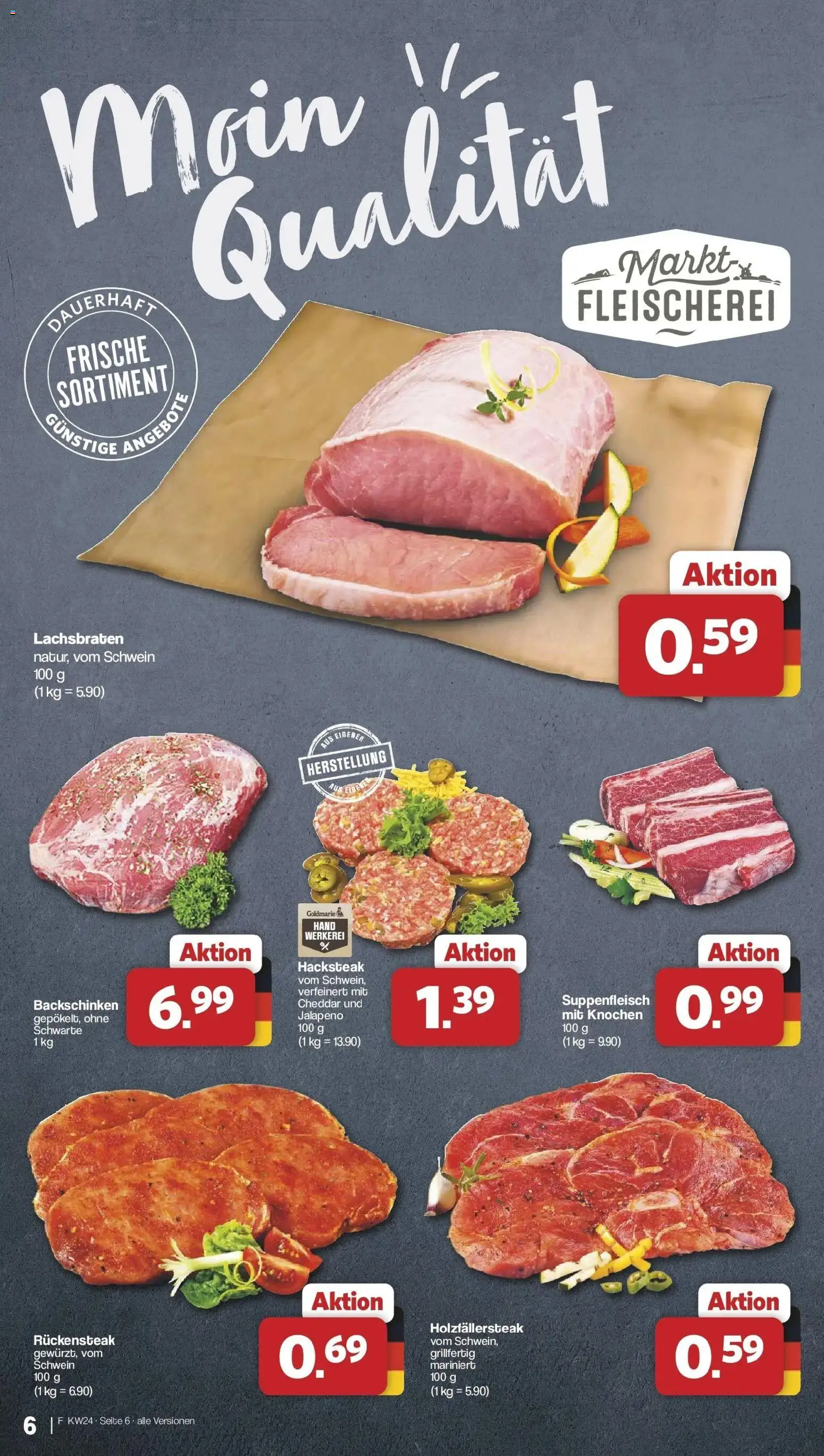 Famila Nordwest Wochenangebote – gültig ab 08.06.2026 | Seite: 6 | Produkte: Suppenfleisch