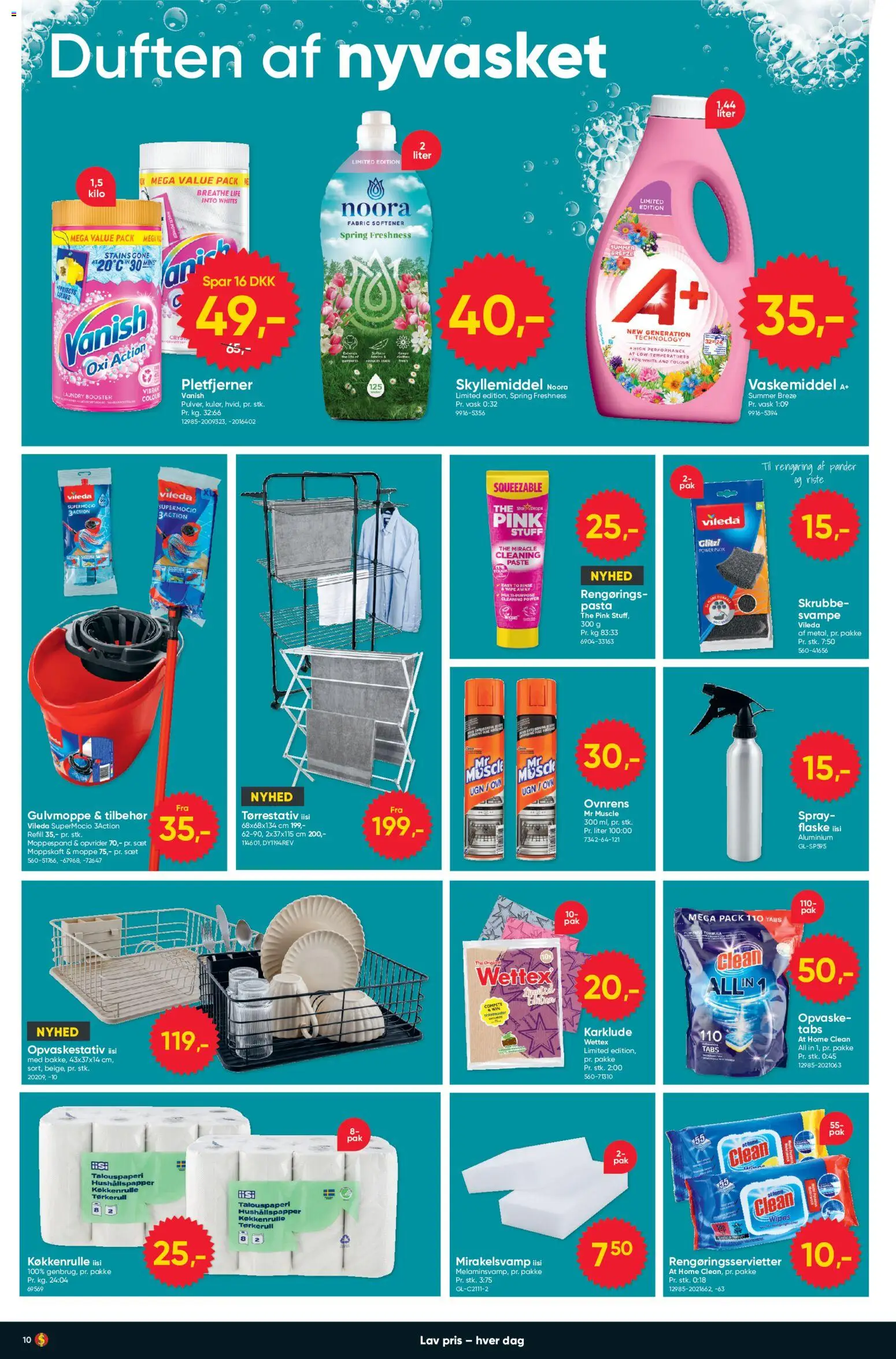 Bigdollar tilbudsavis – gyldig fra 15.05.2026 | Side: 10 | Produkter: Svampe, Skyllemiddel, Pletfjerner, Ovn