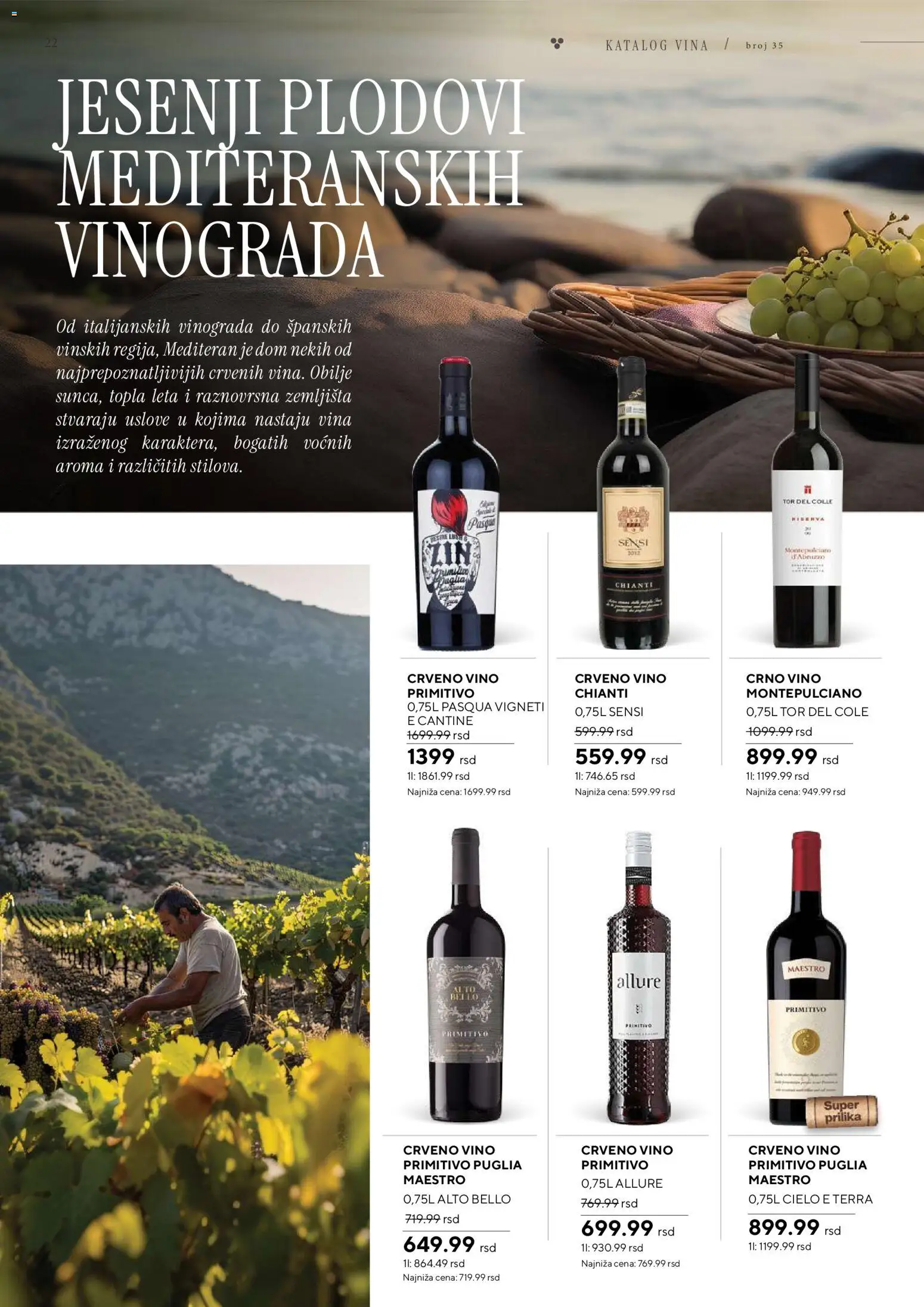 Idea katalog - važi od 26.10.2026 | Strana: 22 | Proizvode: Crveno vino, Vino