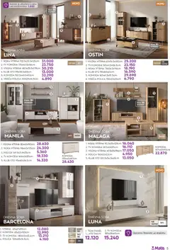 Matis katalog - pregled Matis kataloga - važi od 01.08.2026 | Strana: 5 | Proizvode: Komoda, Tv komoda, Sto, Orah