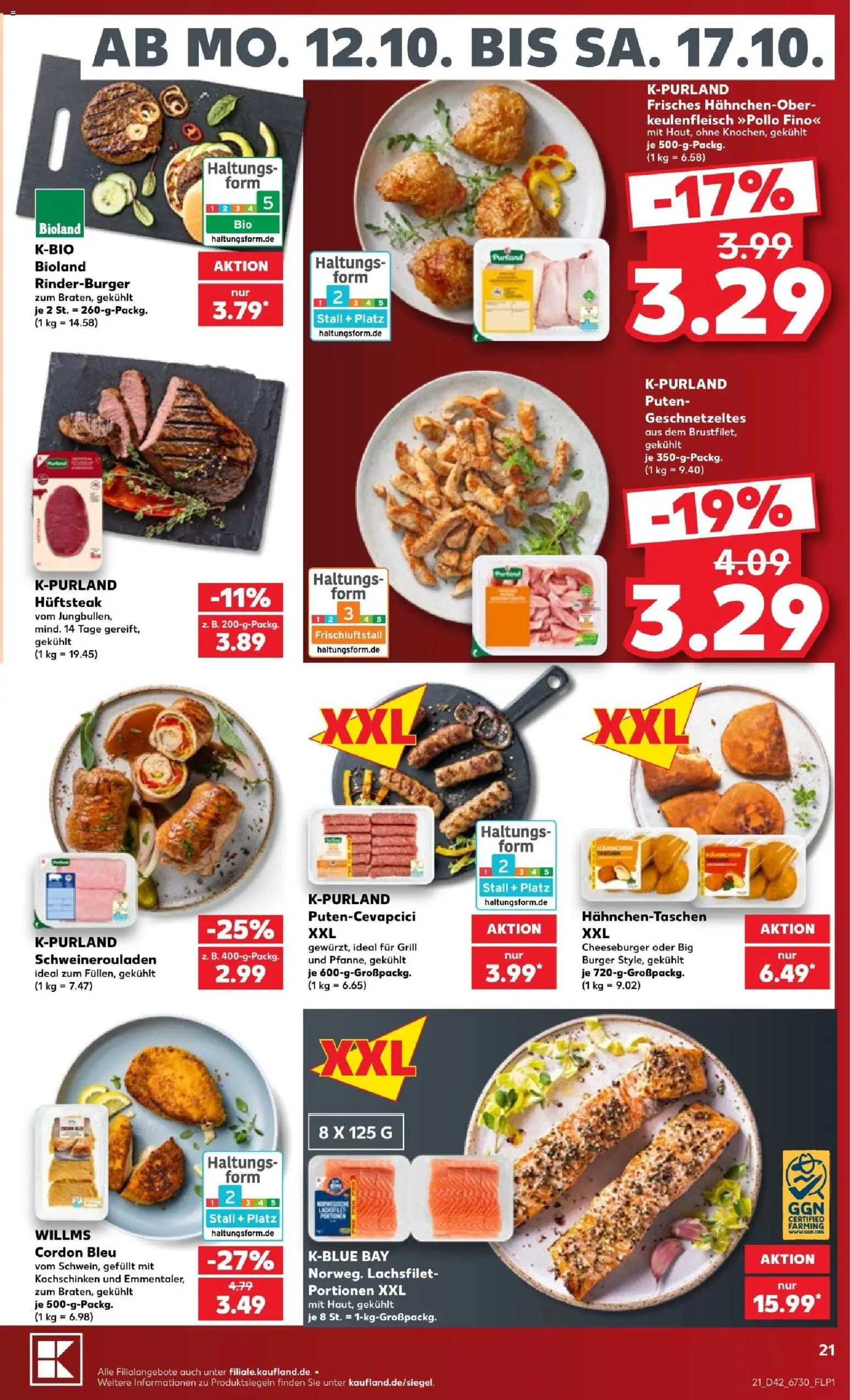 Kaufland Prospekt Leipzig – gültig ab 12.10.2026 | Seite: 25 | Produkte: Gouda, Baguette, Croissant, Salz